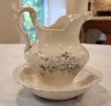 Basin and Pitcher Set